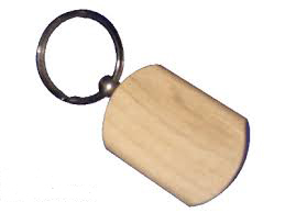 Wooden Key Chain
